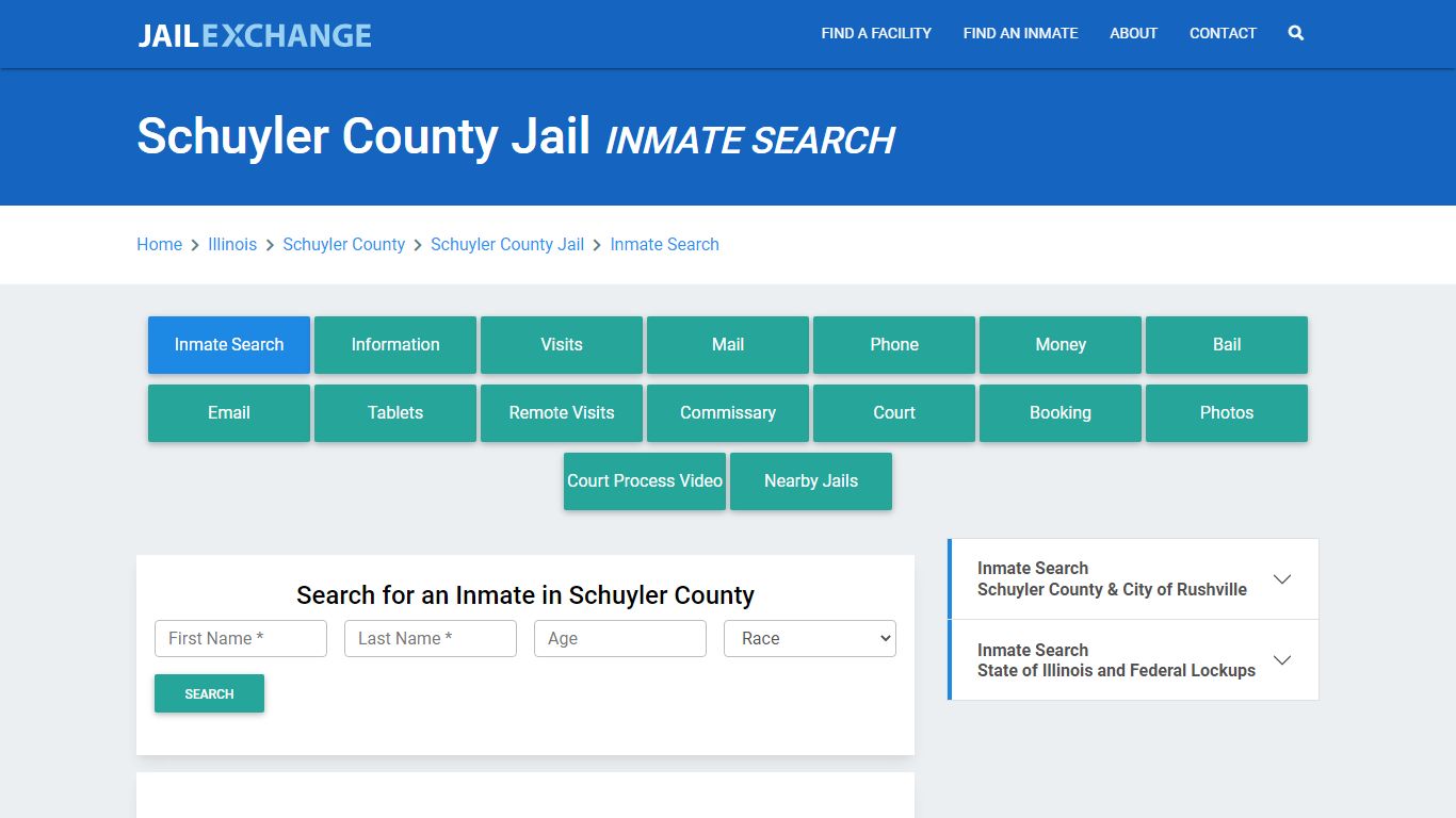 Schuyler County Jail, IL Inmate Search: Roster & Mugshots